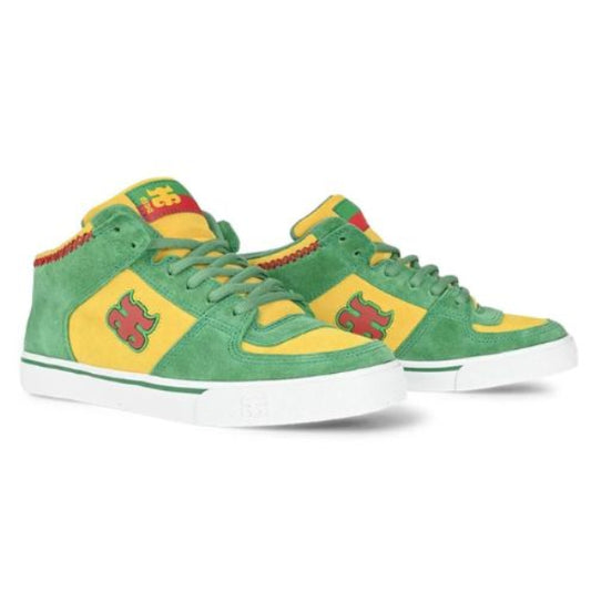 Zapatillas Ipath “Reed Mid-Top“ - verde/amarillo/rasta