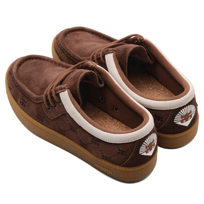 Cats Low - Brown Suede