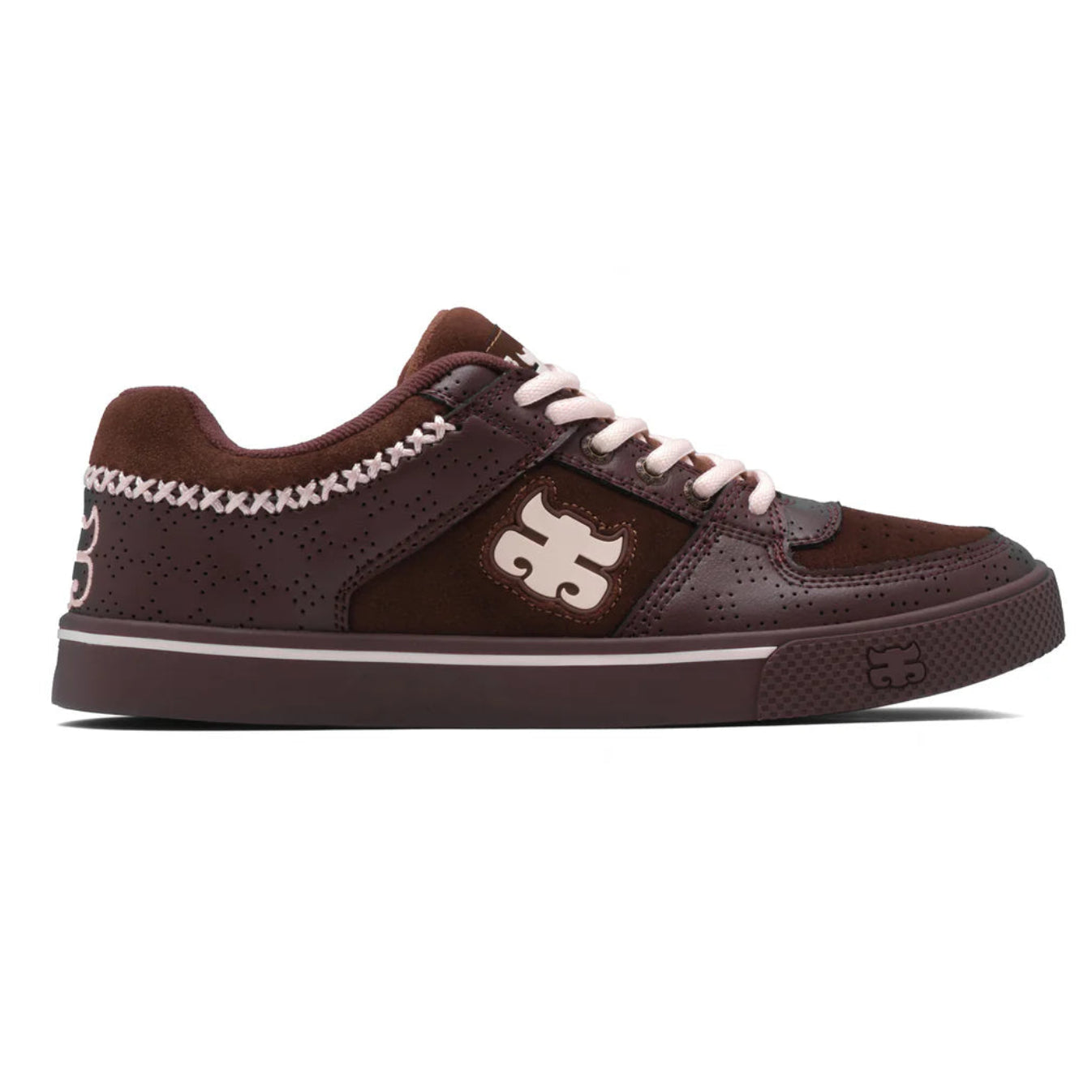 Reed Low - Brown Suede & Cream