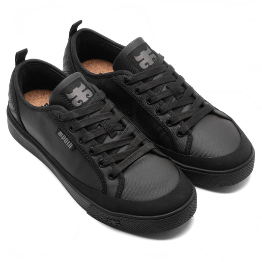 Taylor - Black Waxed Canvas