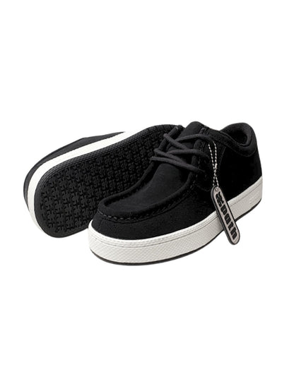 Zapatillas Ipath «Cats Low» Suede (Black/ White)