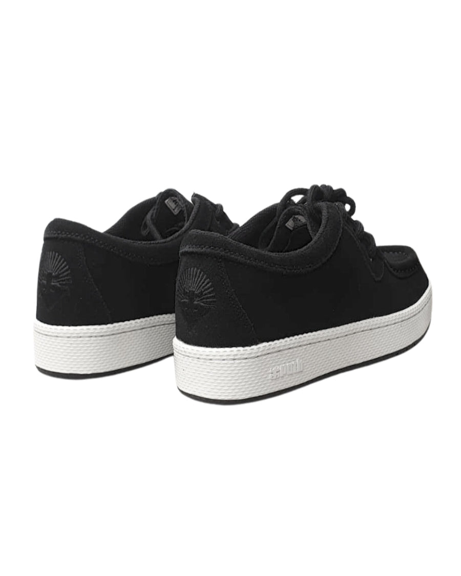 Zapatillas Ipath «Cats Low» Suede (Black/ White)
